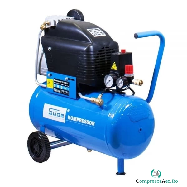Compresor cu ulei cu un cilindru 231 10 24 Gude 50113, 1500 W, 24 L, 10 bari